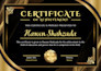 design custom awards and diploma certificates